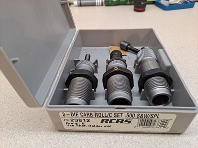 500 Smith & Wesson Reloading Die Set