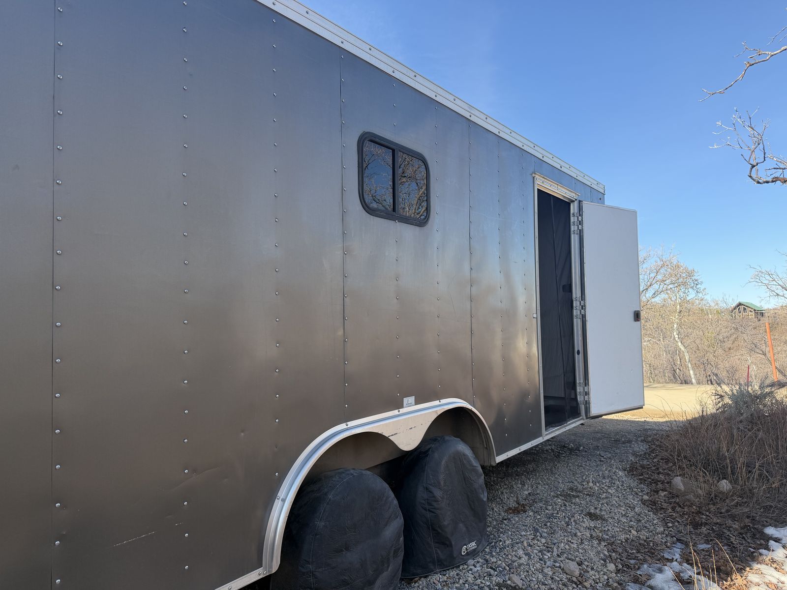Custom 20ft X 8.5 Look Toy Hauler Trailer