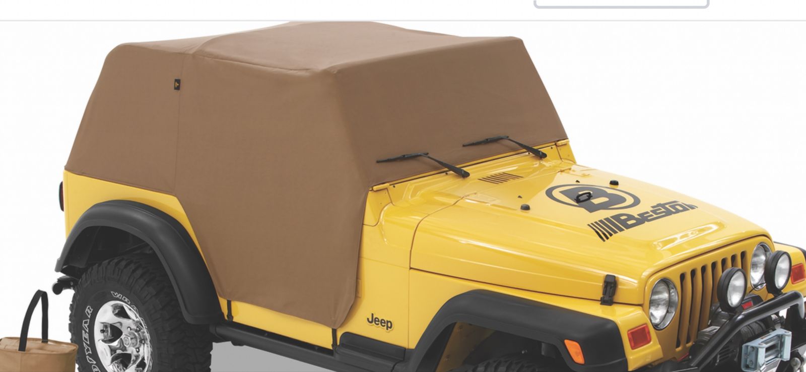 Bestop Cab Cover for Jeep TJ or YJ $85