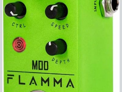 FLAMMA FC05 Mini Modulation Guitar Effect Pedal - 11 Classic Modulation Effects