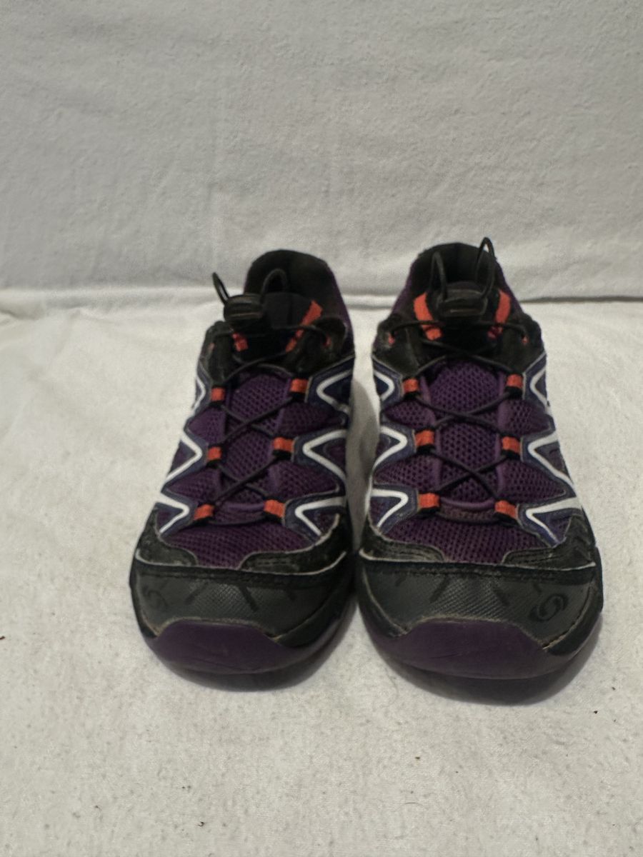 Salomon Toddler Size 12 Purple Mesh Hiking Shoes