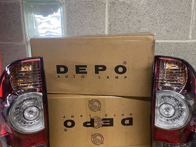 Toyota rear lights