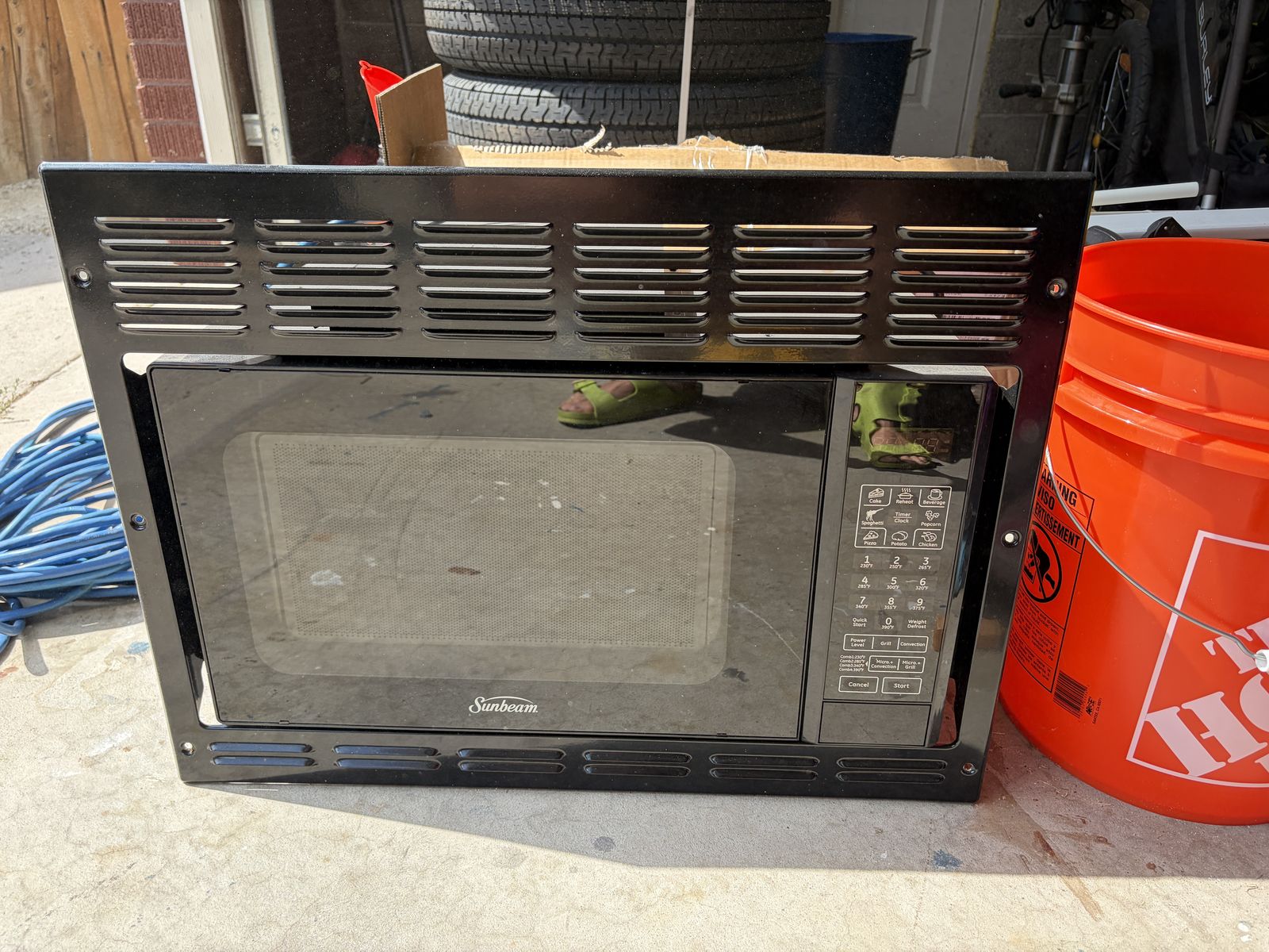 Sunbeam rv / camper Microwave