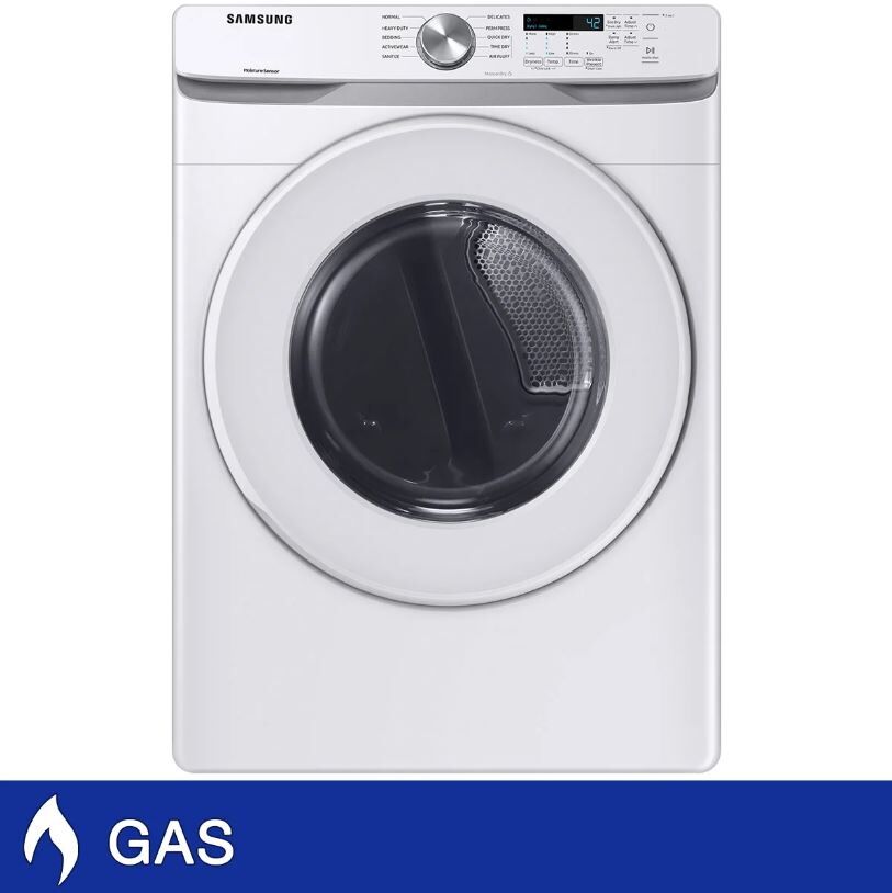 Samsung DVG45T6000W 7.5 Cu. Ft. GAS Dryer with Sensor Dry 1447003 #103833