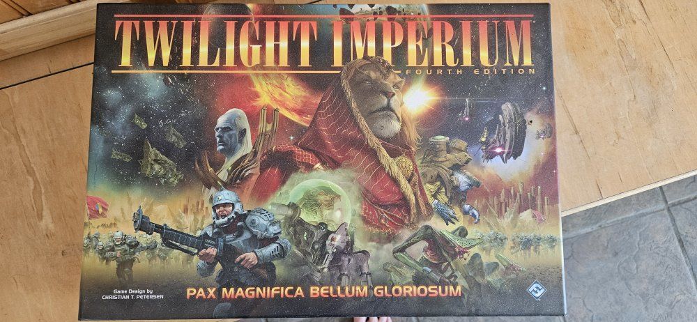 Twilight Imperium Fourth Edition (4th Ed.) Board Game - Complete Space Strategy Epic