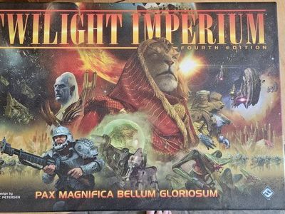 Twilight Imperium Fourth Edition (4th Ed.) Board Game - Complete Space Strategy Epic