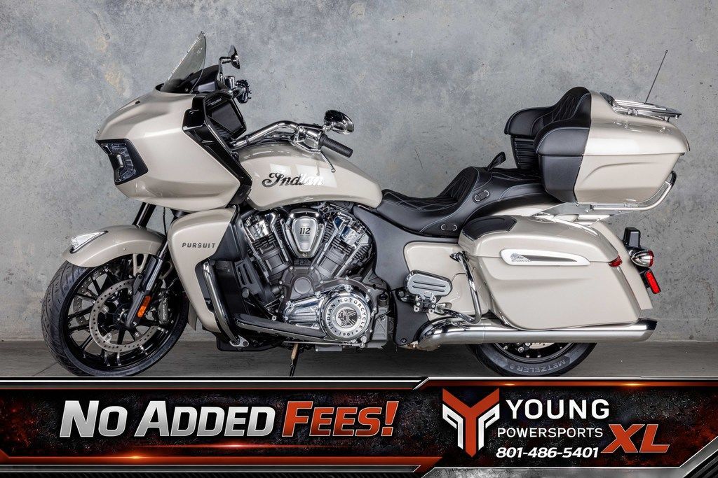 2026 Indian Motorcycle® Pursuit® Limited 112 w/PowerBand Audio Silver Quartz Metallic