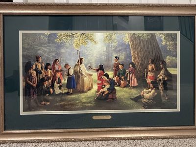 Greg Olsen Children of the World Signed and Framed Limited Edition Print