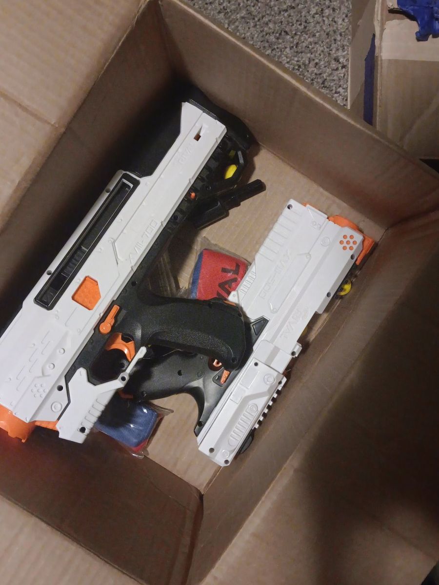 2 nerf rival blasters