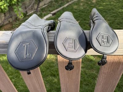 Golf Leather Headcover Set