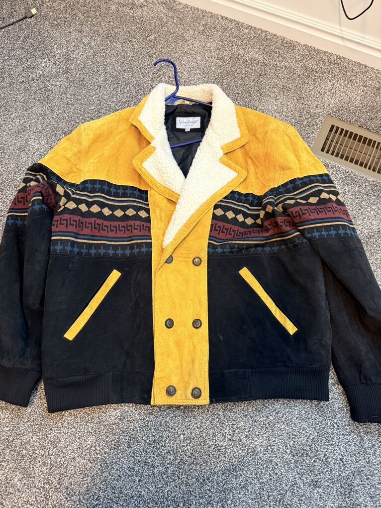 Suede Western Jacket XL