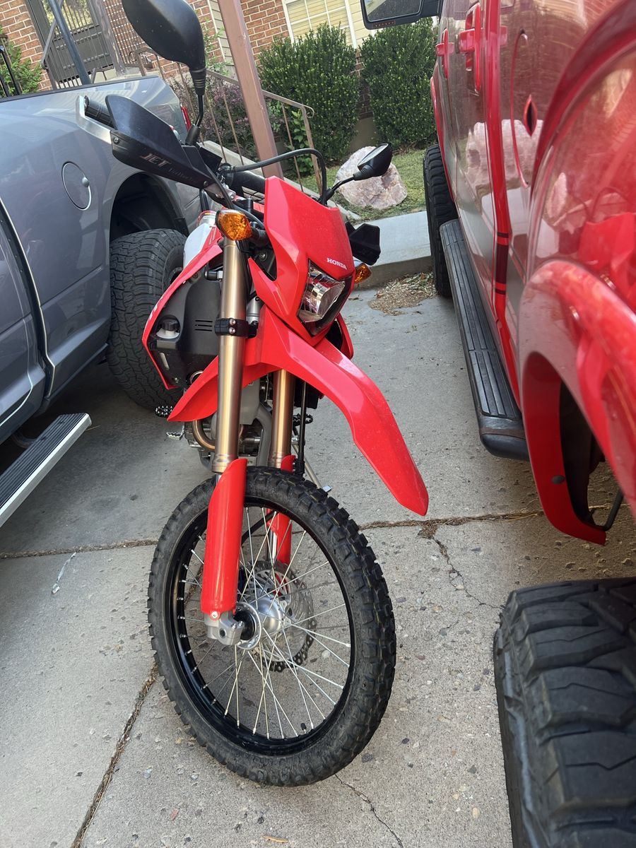 Like new, less than 500 miles. Comes with helmet, gloves, gas can if wanted.