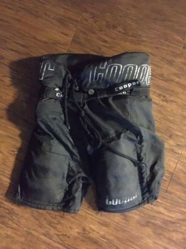 Cooper Youth Hockey Pants - Size Small (Ages 4-7) - Black, Durable Protection