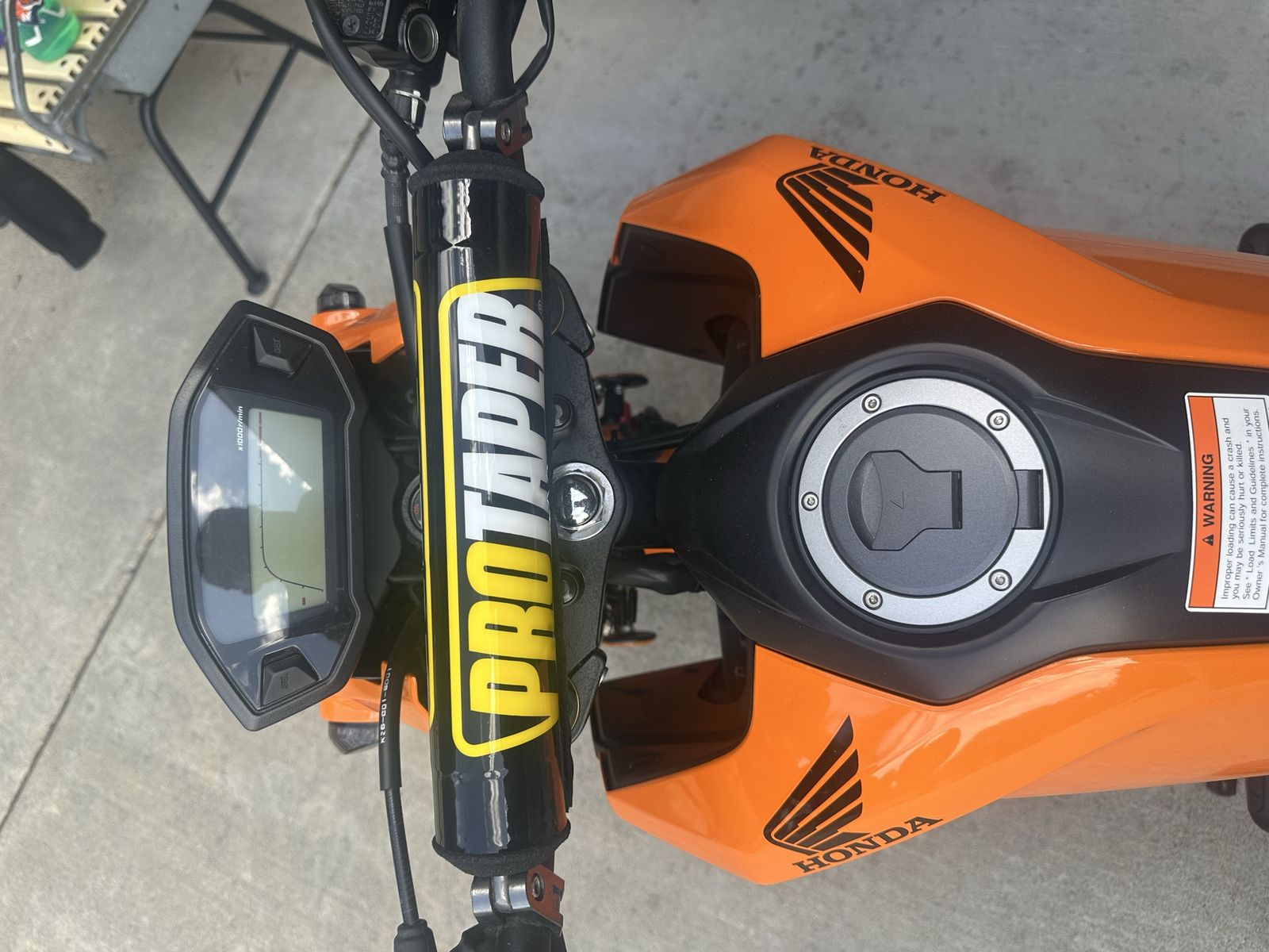 2020 Honda Grom 125 Motorcycle with Pro Taper Handlebars