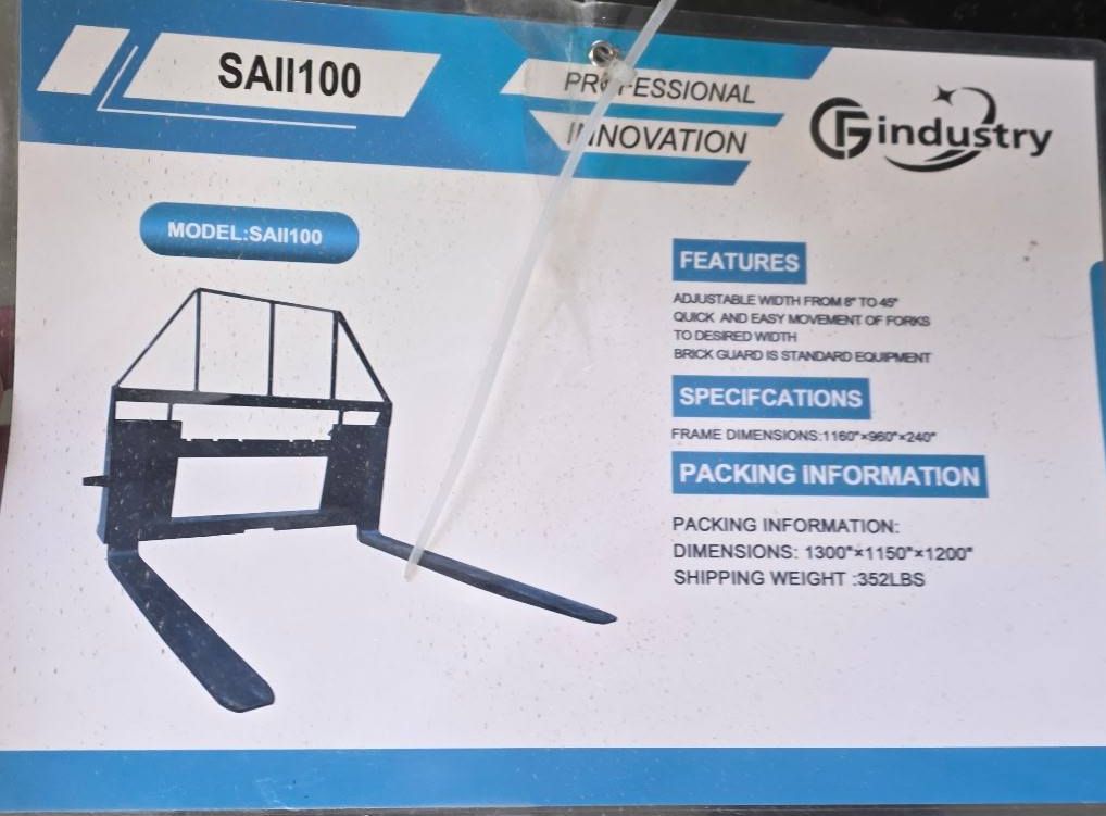 Universal Skid Steer Forks
