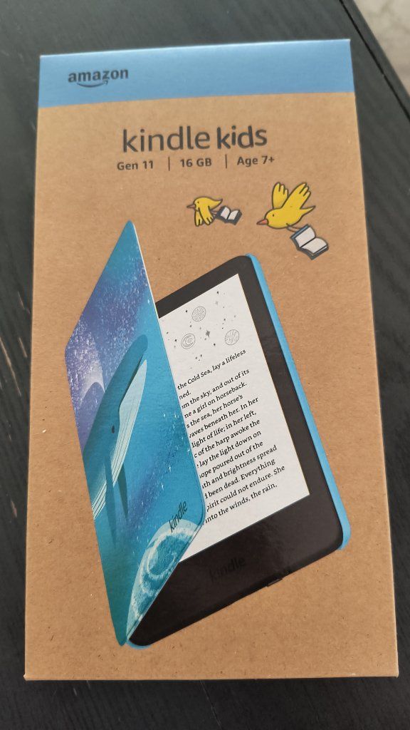 Amazon Kindle Kids 11th Gen 16GB eReader Ocean Explorer Whale Cover Brand New Sealed
