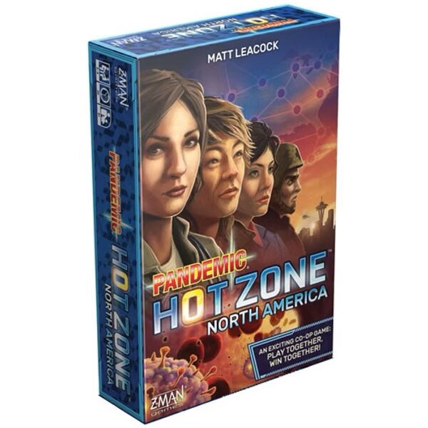 Pandemic Hot Zone North America Board Game New In Shrink