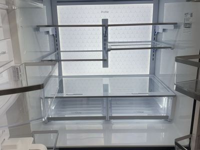 New scratch and dent GE Profile 27.9 cu. ft. 4-Door French Door Refrigerator