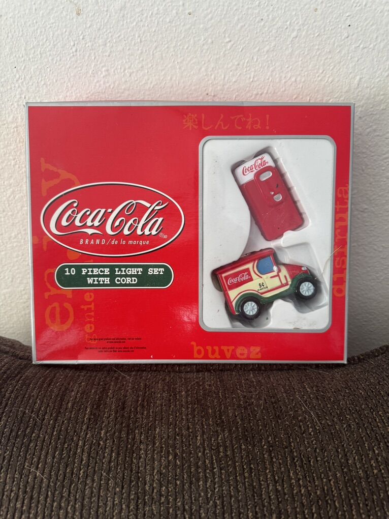 Coca Cola Christmas Light Set