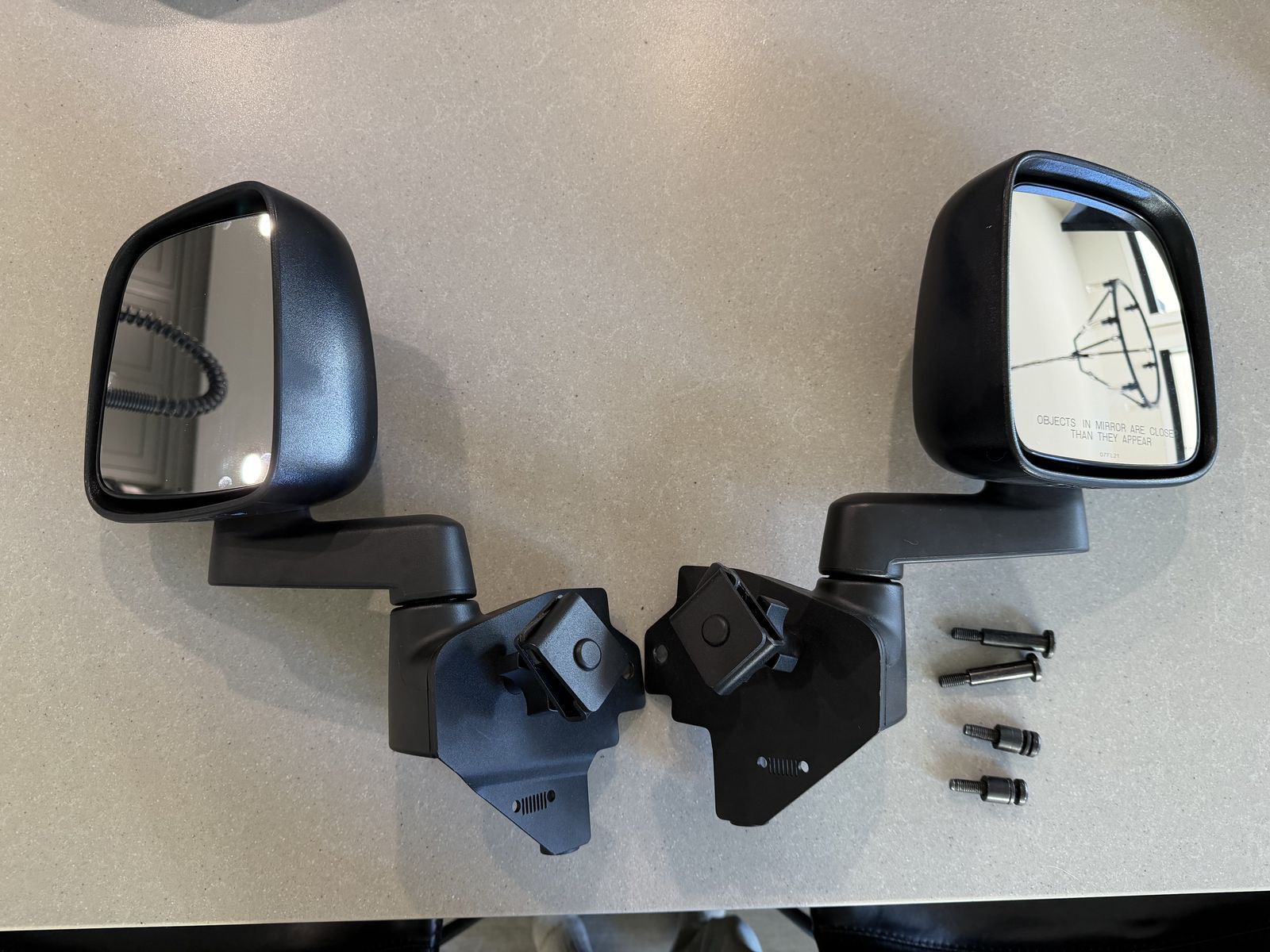 Mopar Doors-Off Mirror Kit - Wrangler (JL) & Gladiator (JT) - 82215331AC
