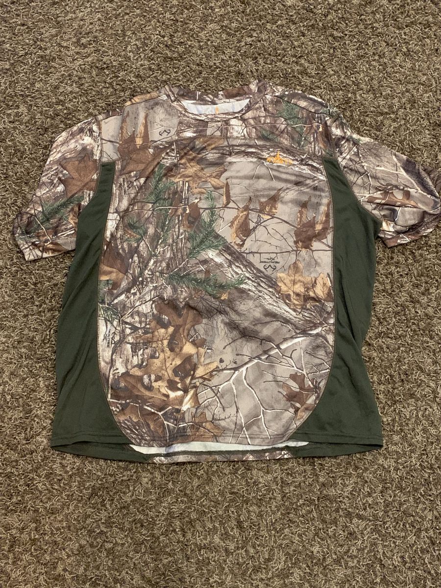 Habit Camo Short Sleeve Hunting Shirt XL