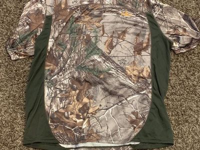 Habit Camo Short Sleeve Hunting Shirt XL