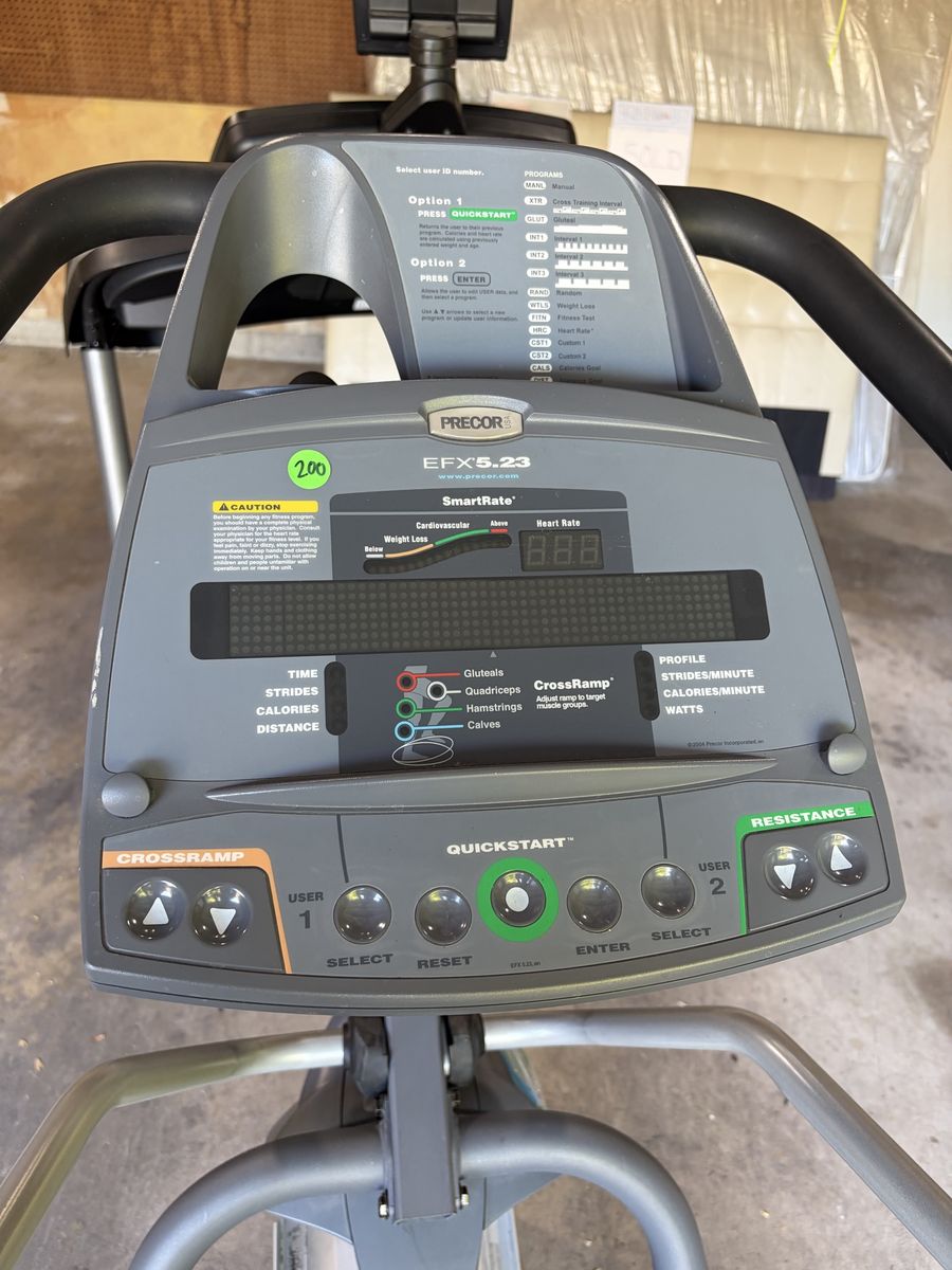 Precor EFX 5.23 Elliptical – Commercial Quality – $50 if you come get it today!