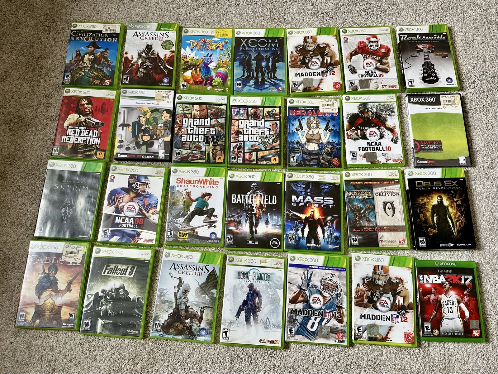 Huge Xbox 360 Game Selection!! Good condition