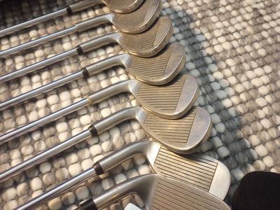 Full set of replica TaylorMade pure still irons, Driver, PWedge and pick a putter. + 25 golf balls.