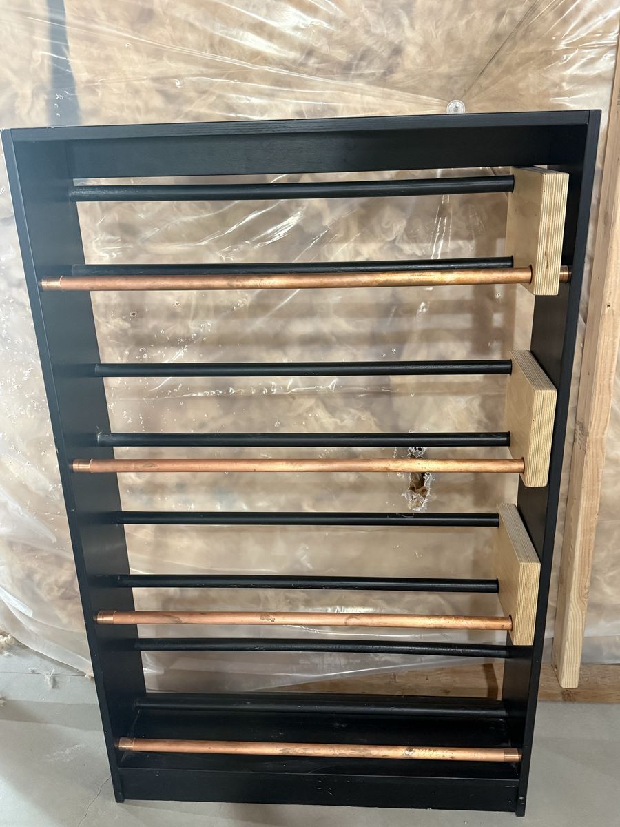 Custom DVD or Book Holder