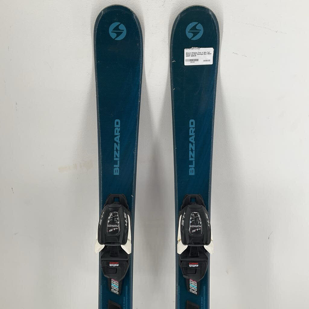 Blizzard Sheeva Twin Jr Skis w/ Marker 4.5 FDT Bindings