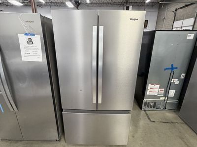 NEW WHIRLPOOL COUNTER DEPTH STAINLESS FRENCH DOOR