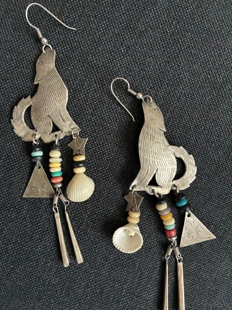Fun Native American style earrings