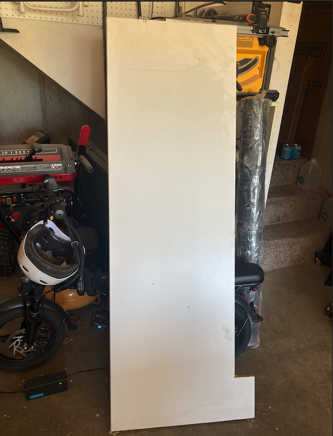 63"x19" length quality shelving board