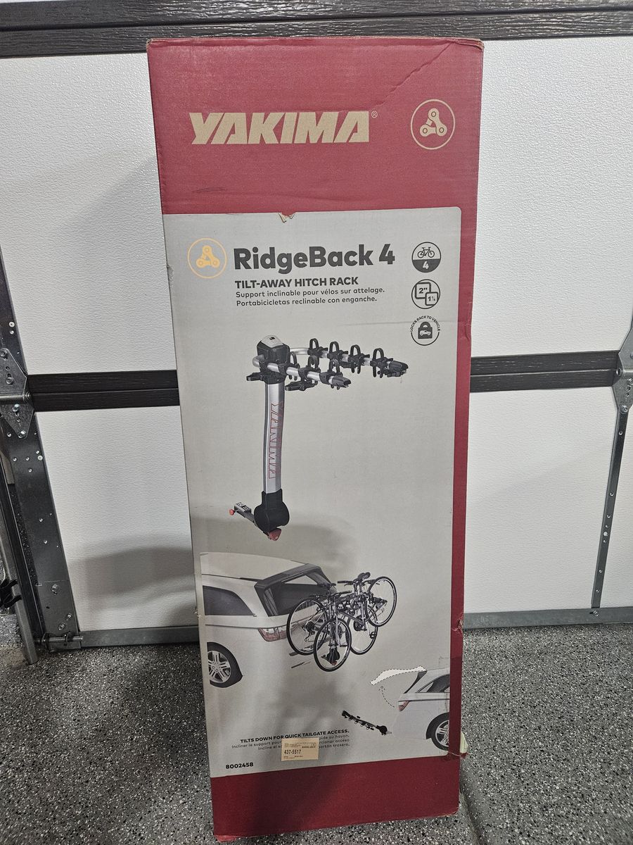 Yakima Ridgeback 4 Tilt-Away Hitch Bike Rack