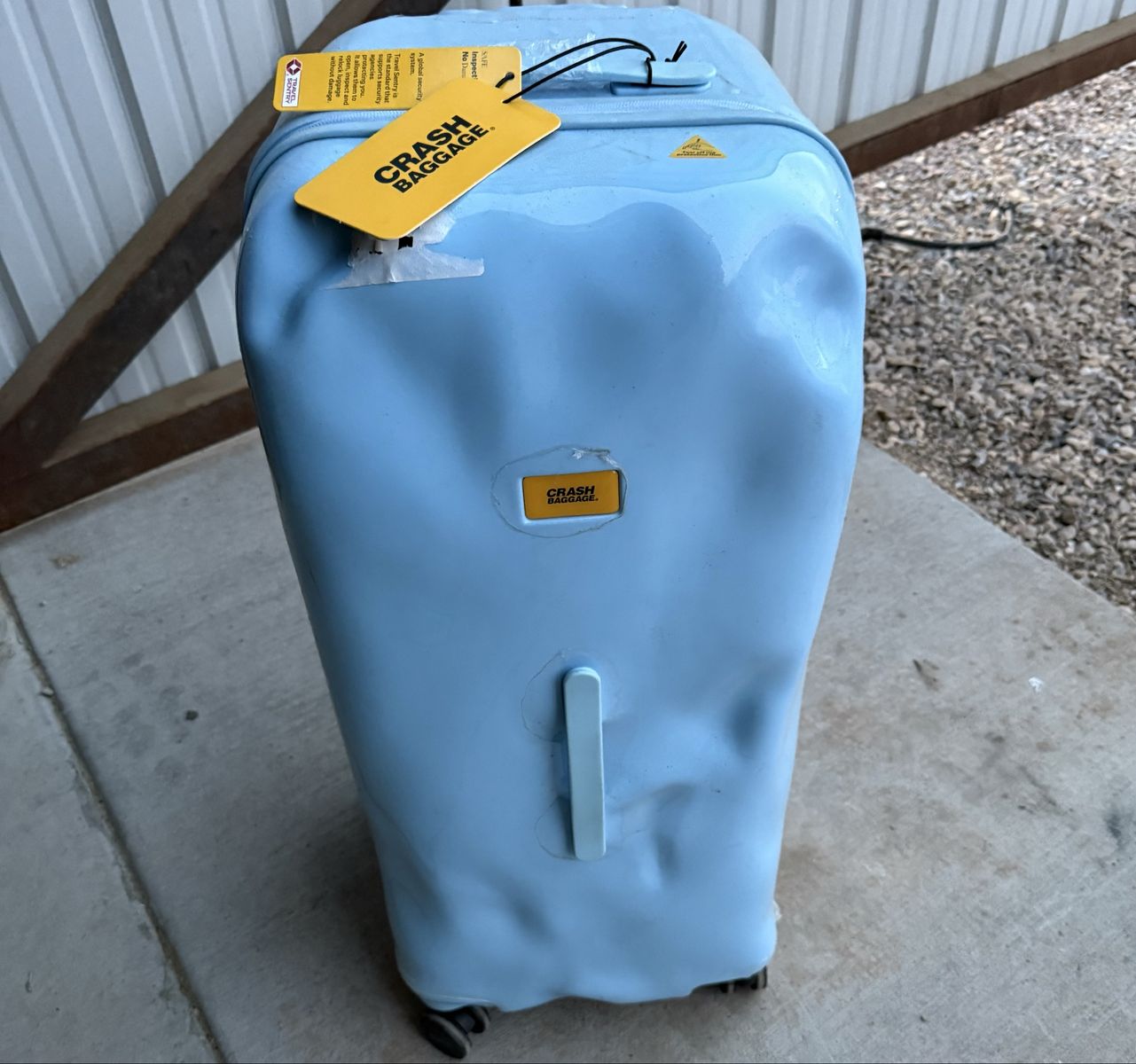 New Crash Baggage Icon Trunk Rolling Suitcase