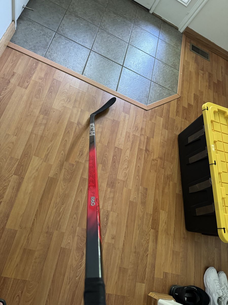 CCM Jetspeed FT860 SR-85 Flex P28 Hockey Stick - Senior, Red/Black