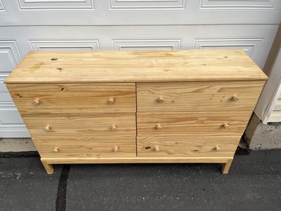 IKEA Tarva 6 drawer dresser