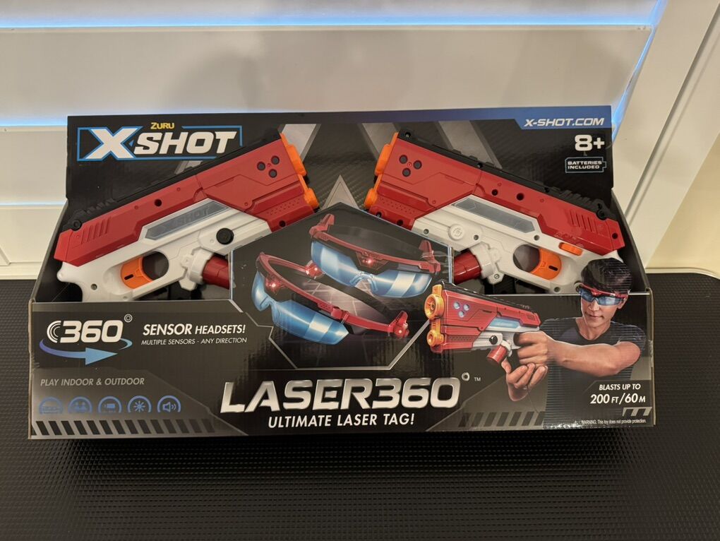 XSHOT Laser 360 Double Lader Blaster Pack