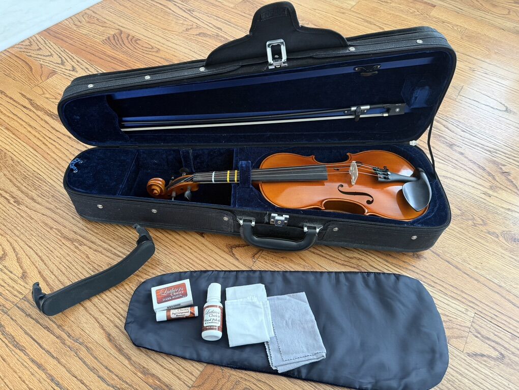 3/4 JL Strings Exquisito Violin - Like New!