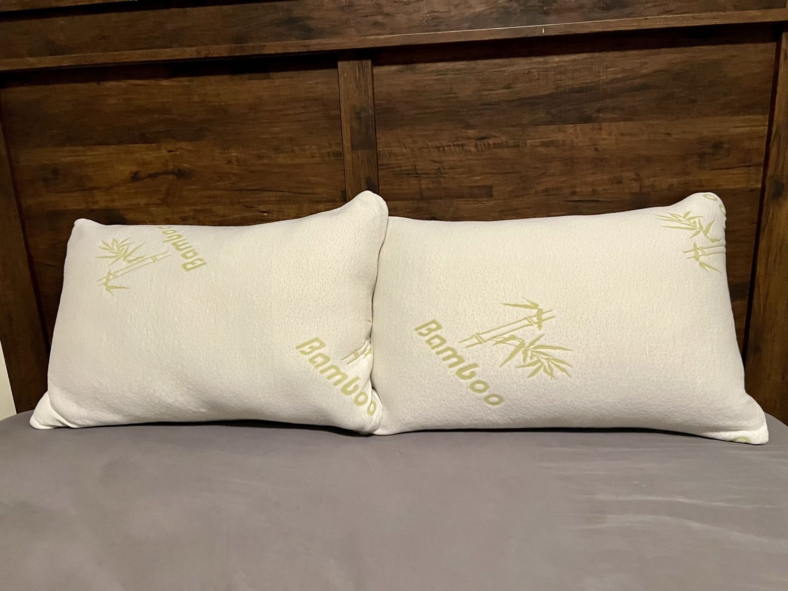 Extra Thick Bamboo Memory Foam Pillows