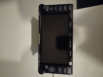 2003 4runner navigation headunit and map system