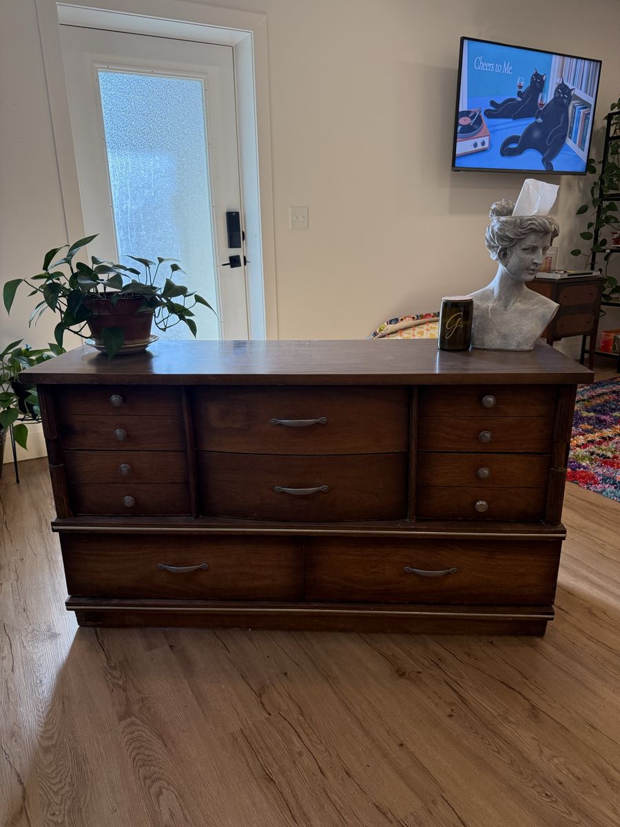 Lovely Vintage Wood Dresser