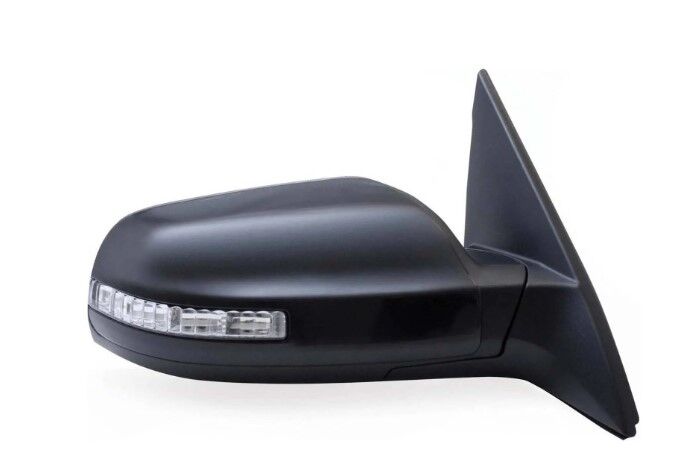 Nissan Altima Passenger Side Mirror-Textured Black, PTM Cover, w/Turn Signal, Foldaway, Power