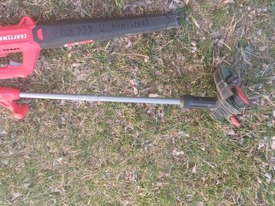 CraftsmanV20 Trimmer,Leaf Blower lot