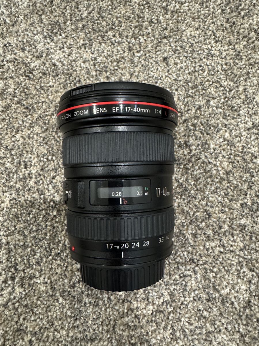 Canon EF 17-40mm f/4 L USM Zoom Lens