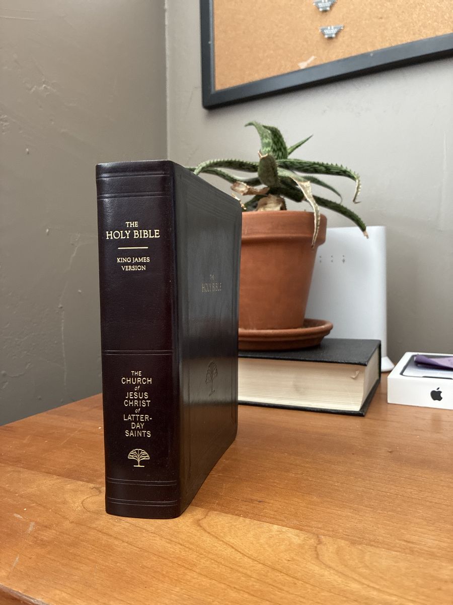 Holy Bible LDS Custom Leather