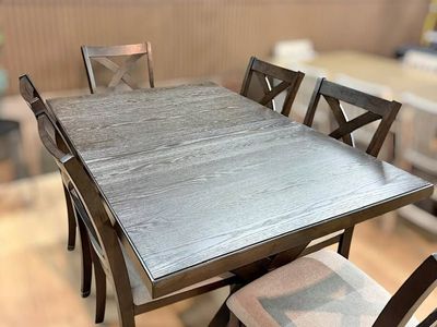 FAMILY DINING SET – SEATS 6 – WESTEN TABLE + 6 CHAIRS