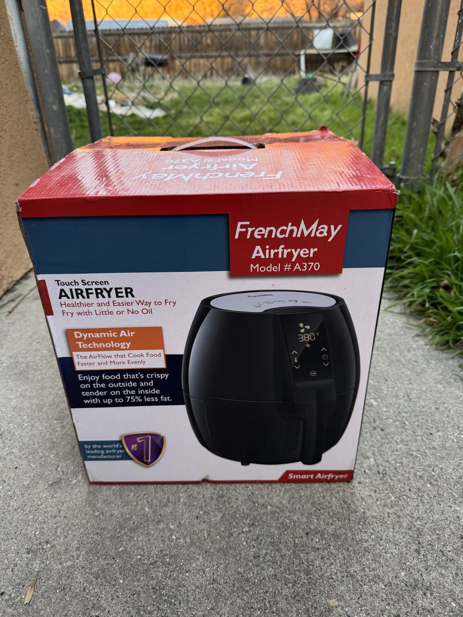 New FrenchMay Airfryer Model #A370