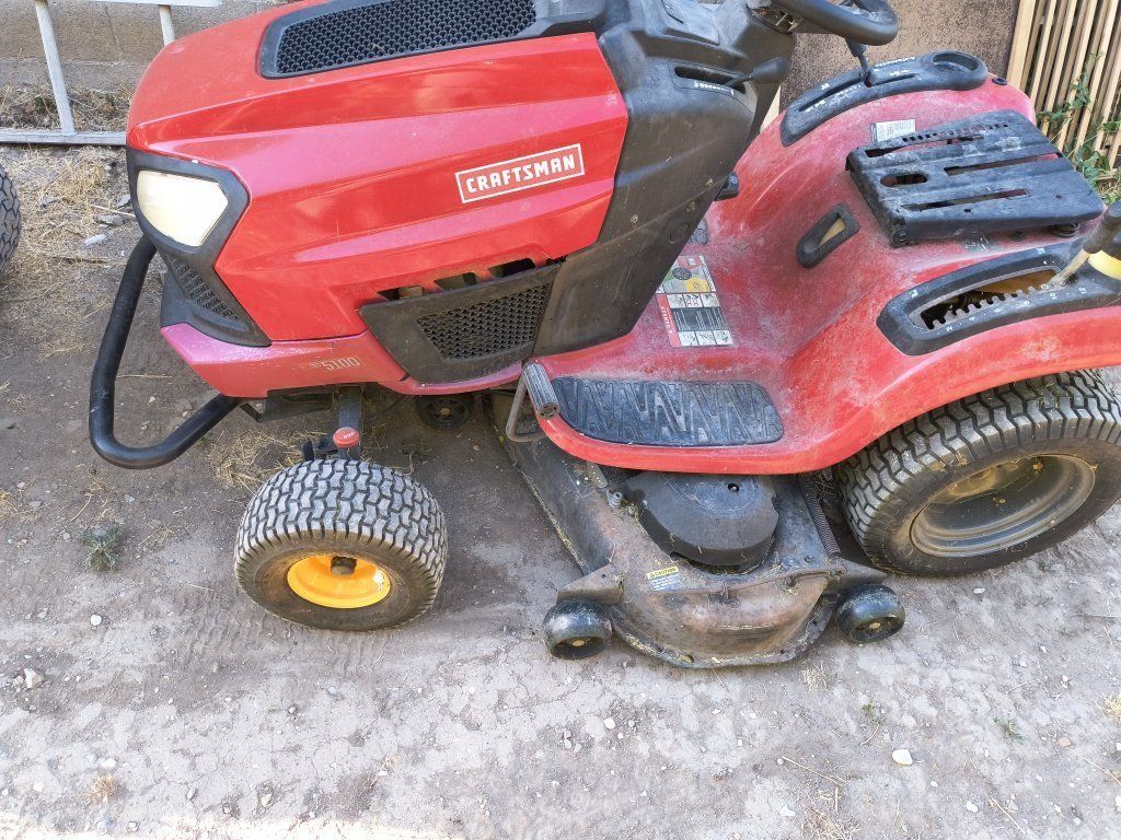 Craftsman G5100 Platinum 24HP 724cc Automatic Riding Lawn Mower Tractor
